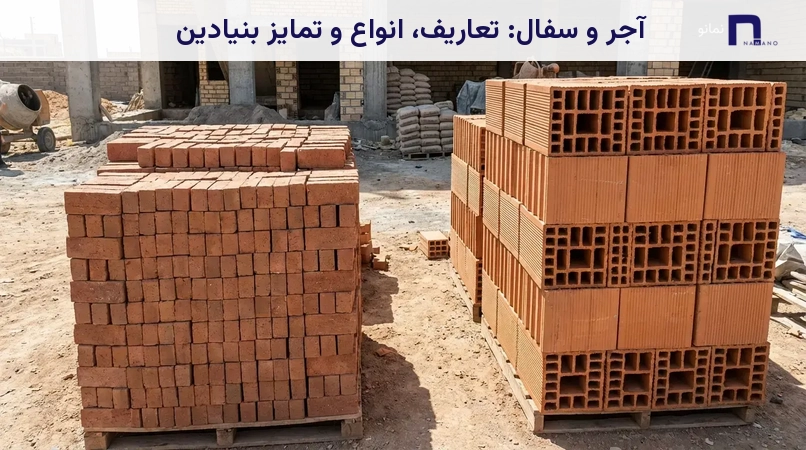 آجر و سفال: تعاریف، انواع و تمایز بنیادین