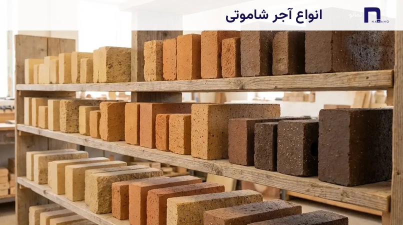 انواع آجر شاموتی