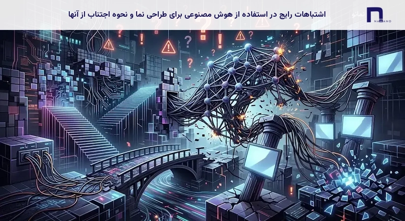 اشتباهات رایج در استفاده از هوش مصنوعی برای طراحی نما و نحوه اجتناب از آنها